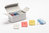 Schneiderkreide-Set, ausbürstbar- Karton mit 10 Stück farbig sortiert und Kreidehalter